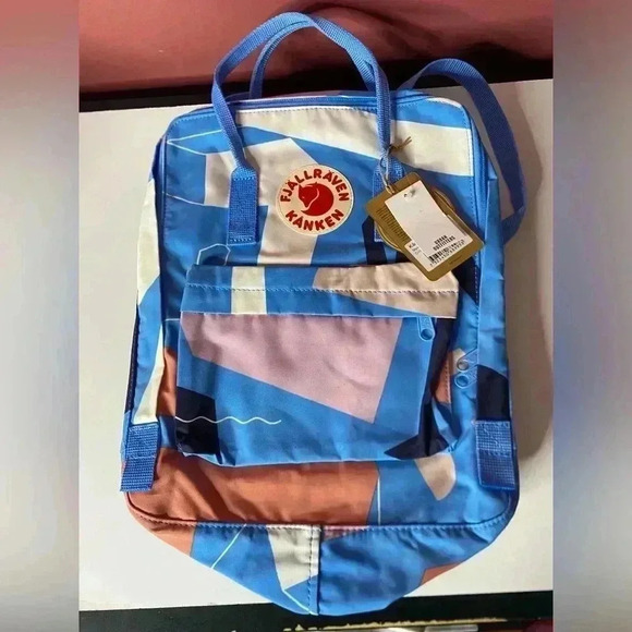 Fjällräven Kanken Art Backpack Ocean Surface Landscape RARE - Picture 1 of 7